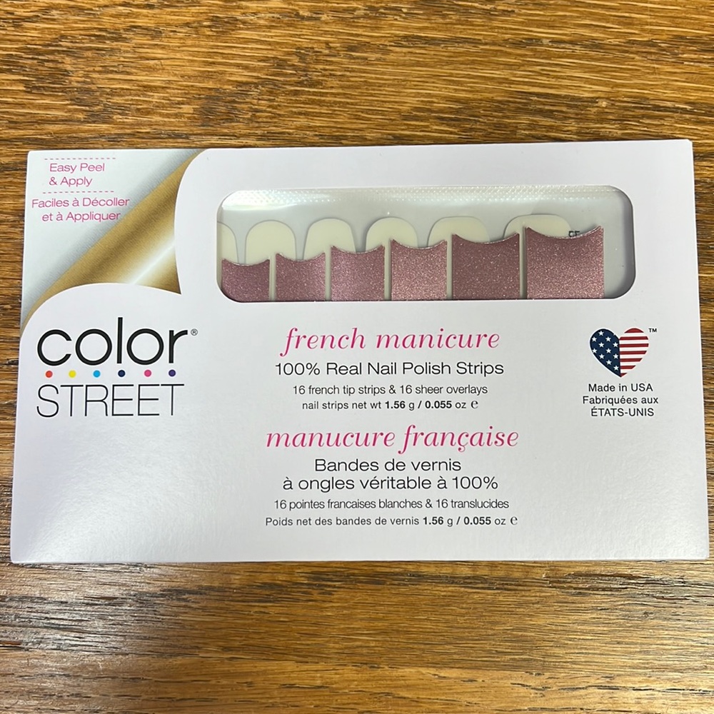 Color Street - Good as Rose Gold (French manicure)